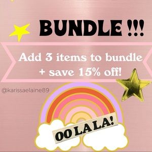 BUNDLE 3 ITEMS - SAVE 15% 🌟 BUNDLE BABY BUNDLE!